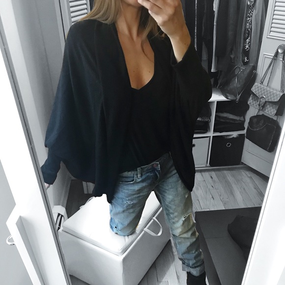 SALE⬇️ LAST 1▪️Mauve Dolman Sleeve Cocoon Cardigan - Picture 3 of 5